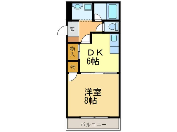 柳川ビルの物件間取画像